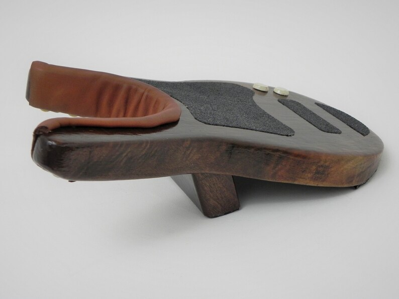 OOAK Hand Made Solid Walnut Guitar Shaped Boot Jack
