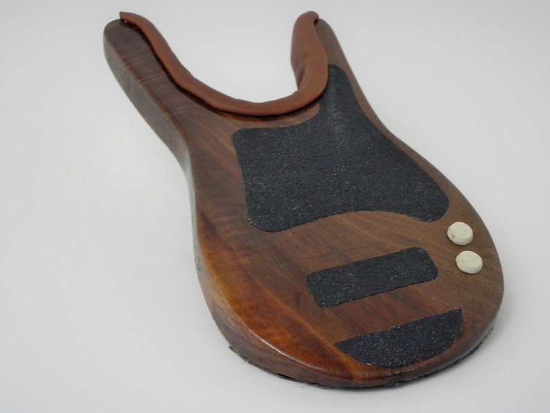 OOAK Hand Made Solid Walnut Guitar Shaped Boot Jack