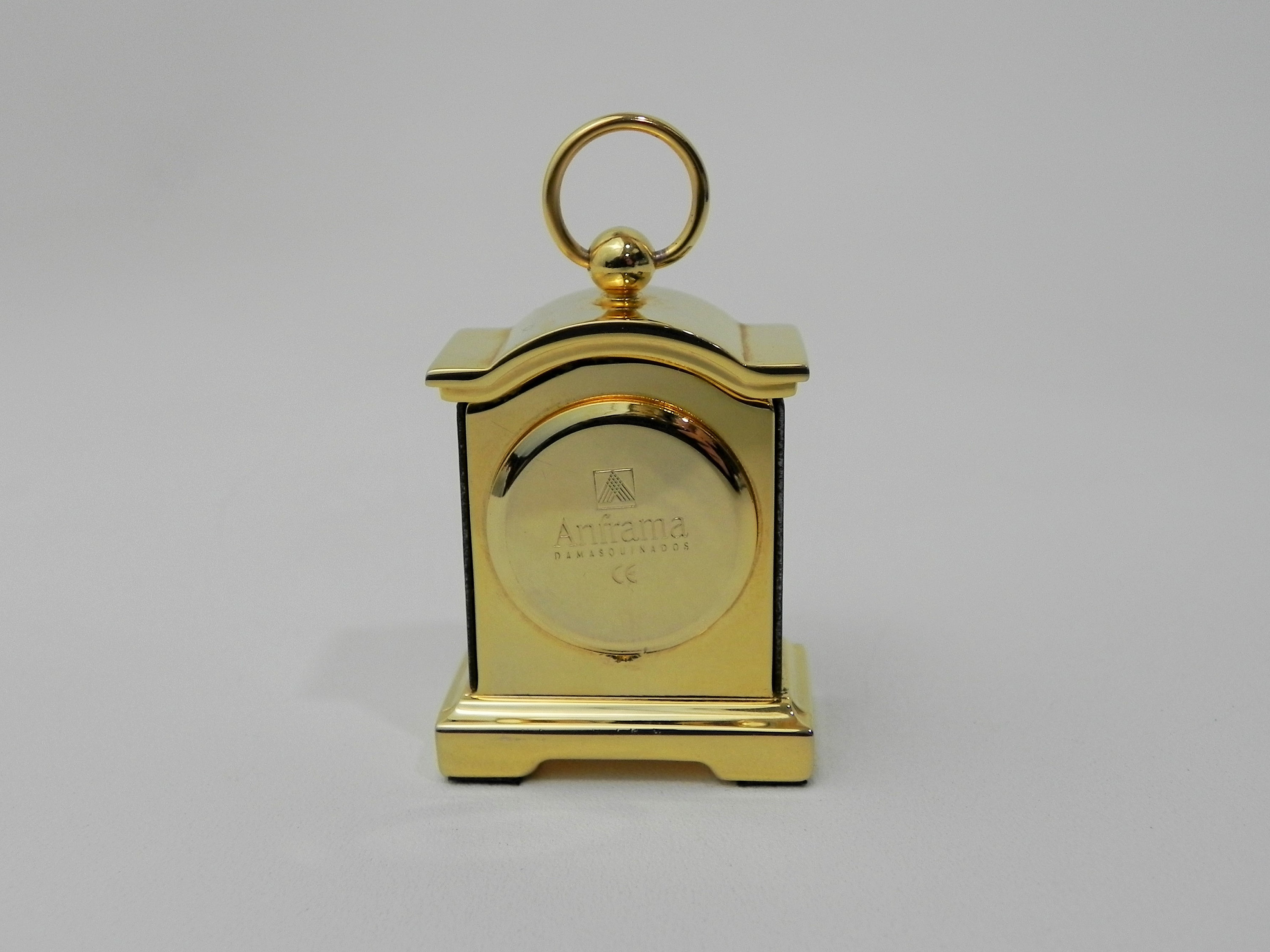 Damascene Miniature Clock Anframa Damasquinados | Etsy