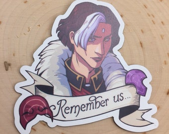 MAGNET (3&quot;) - Emet Selch FFXIV Final Fantasy 14 Ascian &quot;Remember Us&quot;