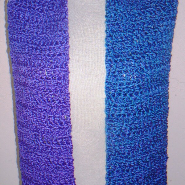 SCARVES Or WRAPS~Lions Brand Homespun~Acrylic & Other Fiber~Reversible~Washable~Soft~Color Length Width Varies~NEW