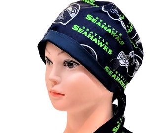 seahawks scrub cap