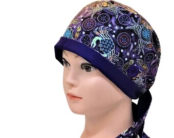 Marine Scrub Hat - Etsy