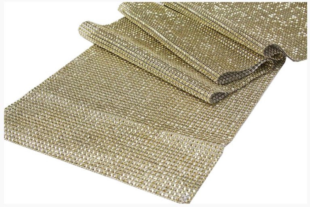 Rhinestone Table Runner, Rhinestone Runners, Rhinestone Table Cloths, Rhinestone Table