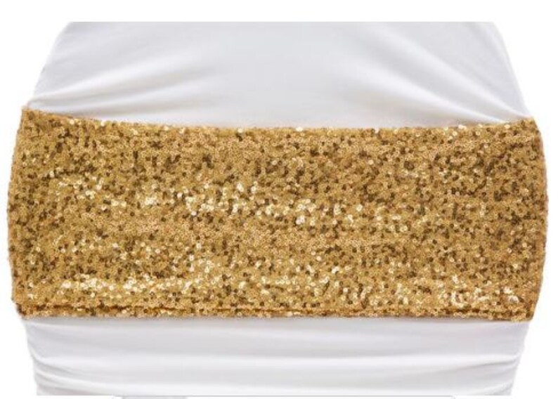 Chair Bands 10 Chair Bands Wedding Chair Covers Wedding Etsy