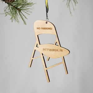 The Original - Pittsburgh Parking Chair Ornament