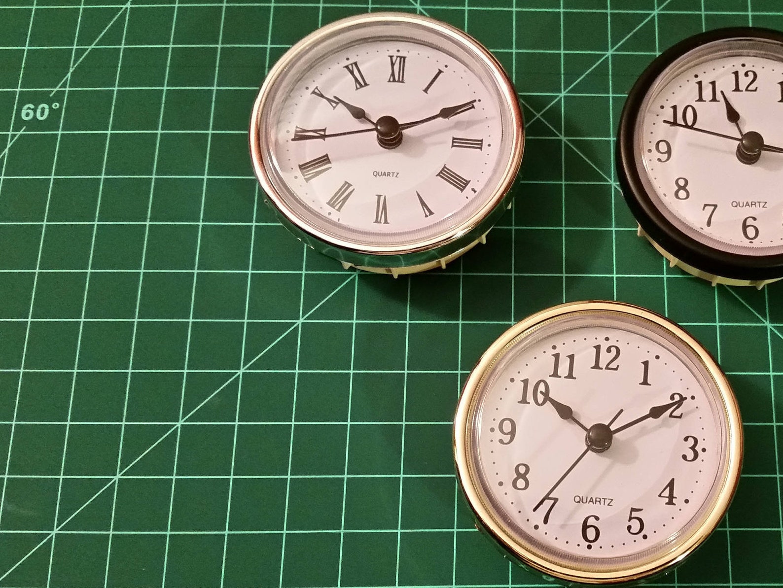 20x 21/2 65mm QUARTZ Clock Fitup/inserts fits Etsy