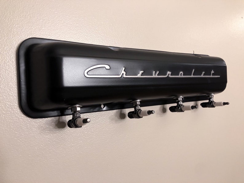 Chevy Valve Cover Spark Plug Rack for Masks Coats Aprons Etsy