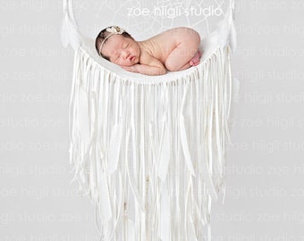 Newborn Dreamcatcher Digital Backdrop: Baby Photography Prop (JPG File)