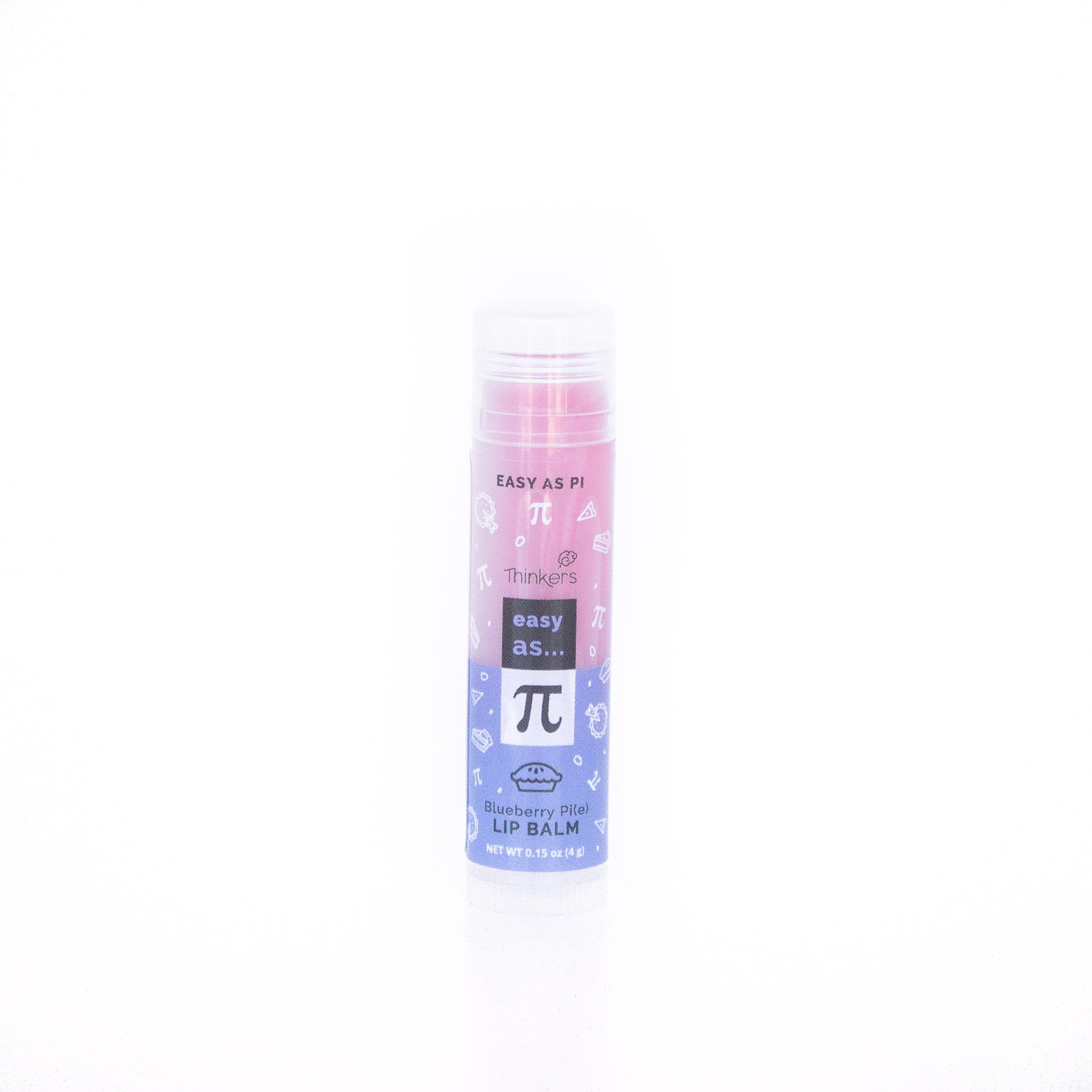 Math Lover Lip Balm Pi Blueberry Pie Flavor Etsy