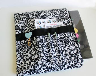 BIG Teacher Planner Pouch, Planner Accessory, Planner Bag fits BIG Happy Planner Cover, Erin Condren Teacher Planner, BIG Plum Paper Planner