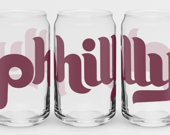 Phillies Philly Retro burkformat glas