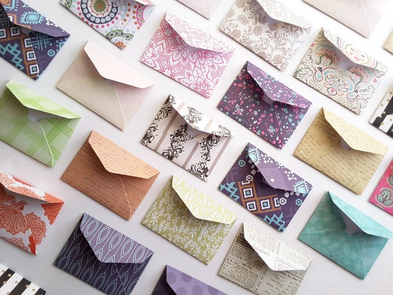 2 5 X 3 5 Mini Envelope Card Envelope Pattern Envelope Etsy 2 5 X 3 5 Mini Envelope Card Envelope Pattern Envelope Etsy