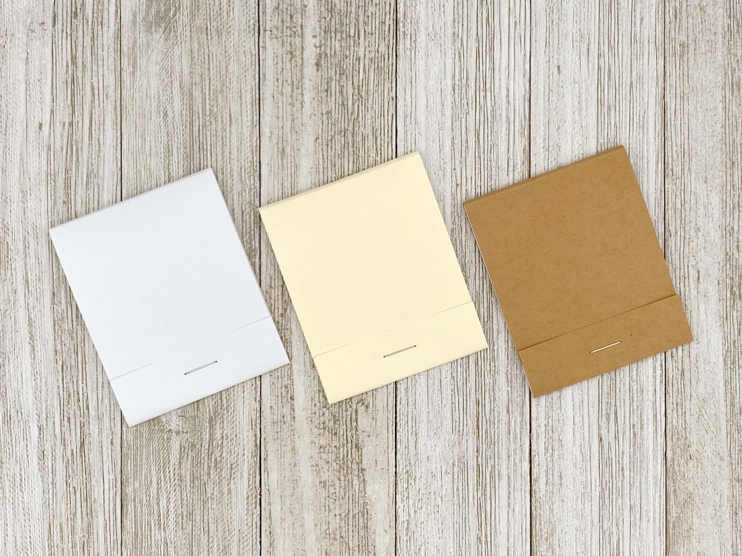Buy 2.5 X 3 Notepads/ Mini Notepads / Extra Large Matchbook Notepads ...