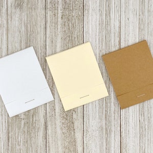 2.5 X 3 Notepads/ Mini Notepads / Extra Large Matchbook Notepads/ Small ...