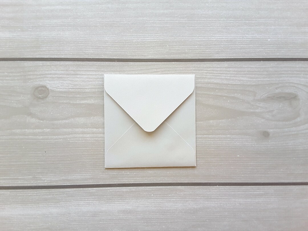 2x2 3x3 4x4 5x5 Card Envelopes/ Light Gray Square Envelope/ Various