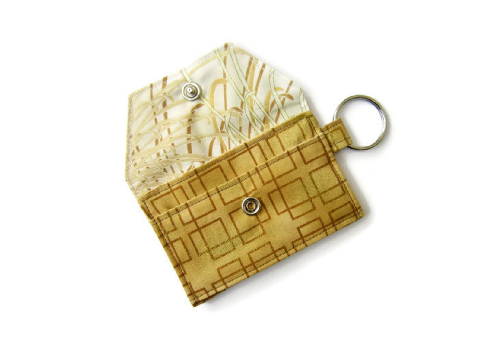 Mini Key Chain Wallet/ Simple ID Key Chain Pouch / Business Etsy