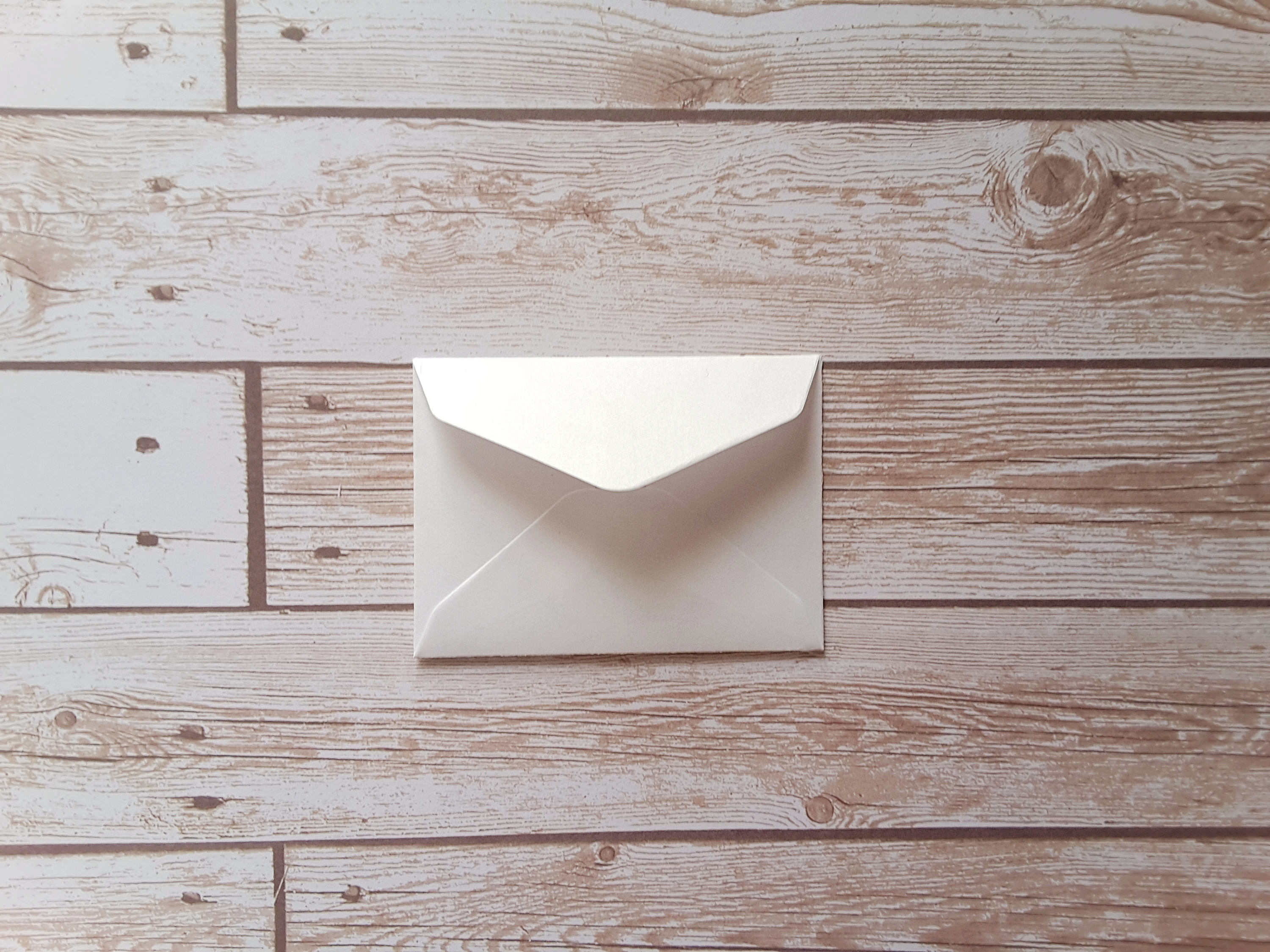 2 5 X 3 5 Gift Card Envelopes Mini White Envelope Gift Card Etsy