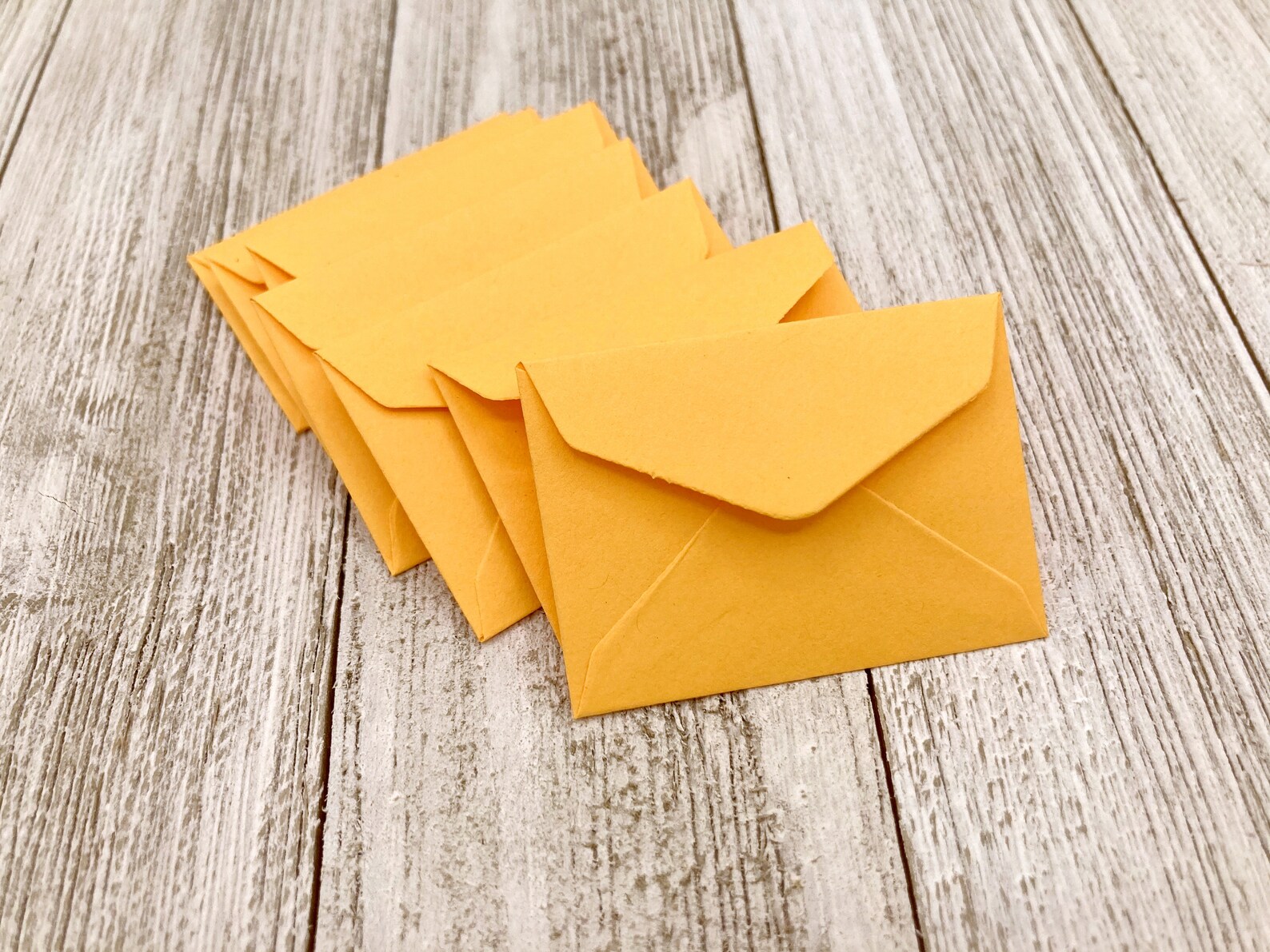 TINY Yellow Envelopes/ Mini Yellow Envelope/ Little Love Note Etsy