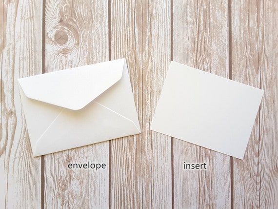 2 5 X 3 5 Gift Card Envelopes Mini White Envelope Gift Card Etsy