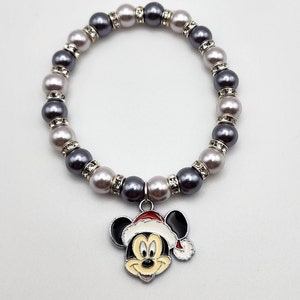 Mickey Mouse - Disneyland - Disney Bracelets - Bracelet - Christmas - Christmas Bracelet - Gift for Mom