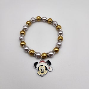 Mickey Mouse - Disneyland - Disney Bracelets - Bracelet - Christmas - Christmas Bracelet - Gift for Mom