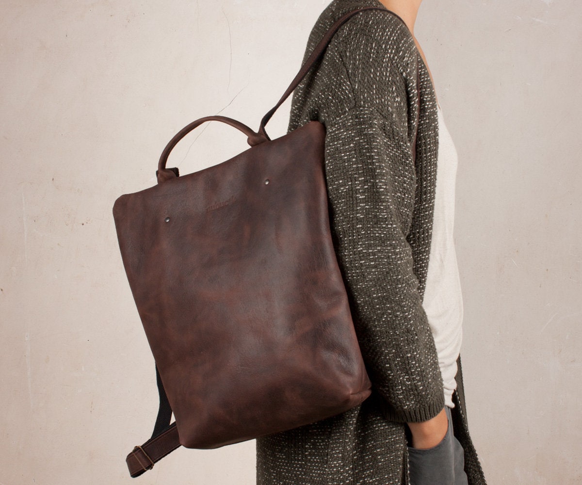 Zaino marrone, zaini in pelle, zaino antifurto, zaini unisex, borsa da viaggio, zaino marrone da donna, zaini di sicurezza