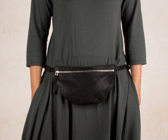 Riñonera Piel Negra Mujer Flash Sales, UP TO 66% OFF | www.bravoplaya.com