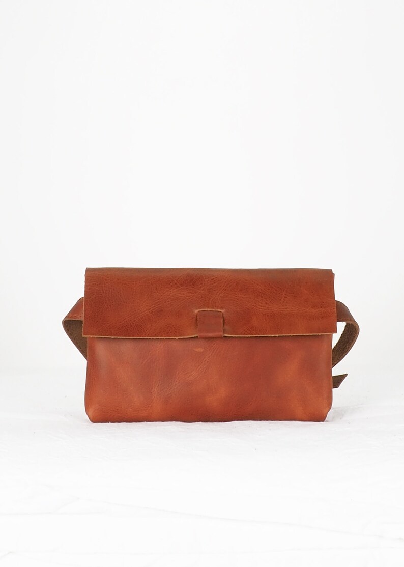 Women Brown Leather Belt Bag Women Leather Waist Bag Leather Etsy