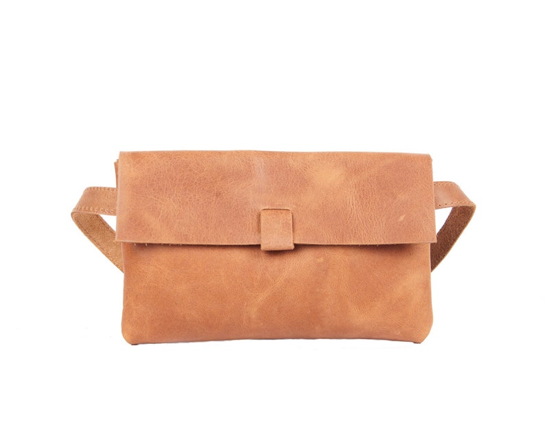 nubuck women belt bag belt bag leather pocket bag leather fanny pack Brown Leather Belt bag for women leather hip bag small bum bag