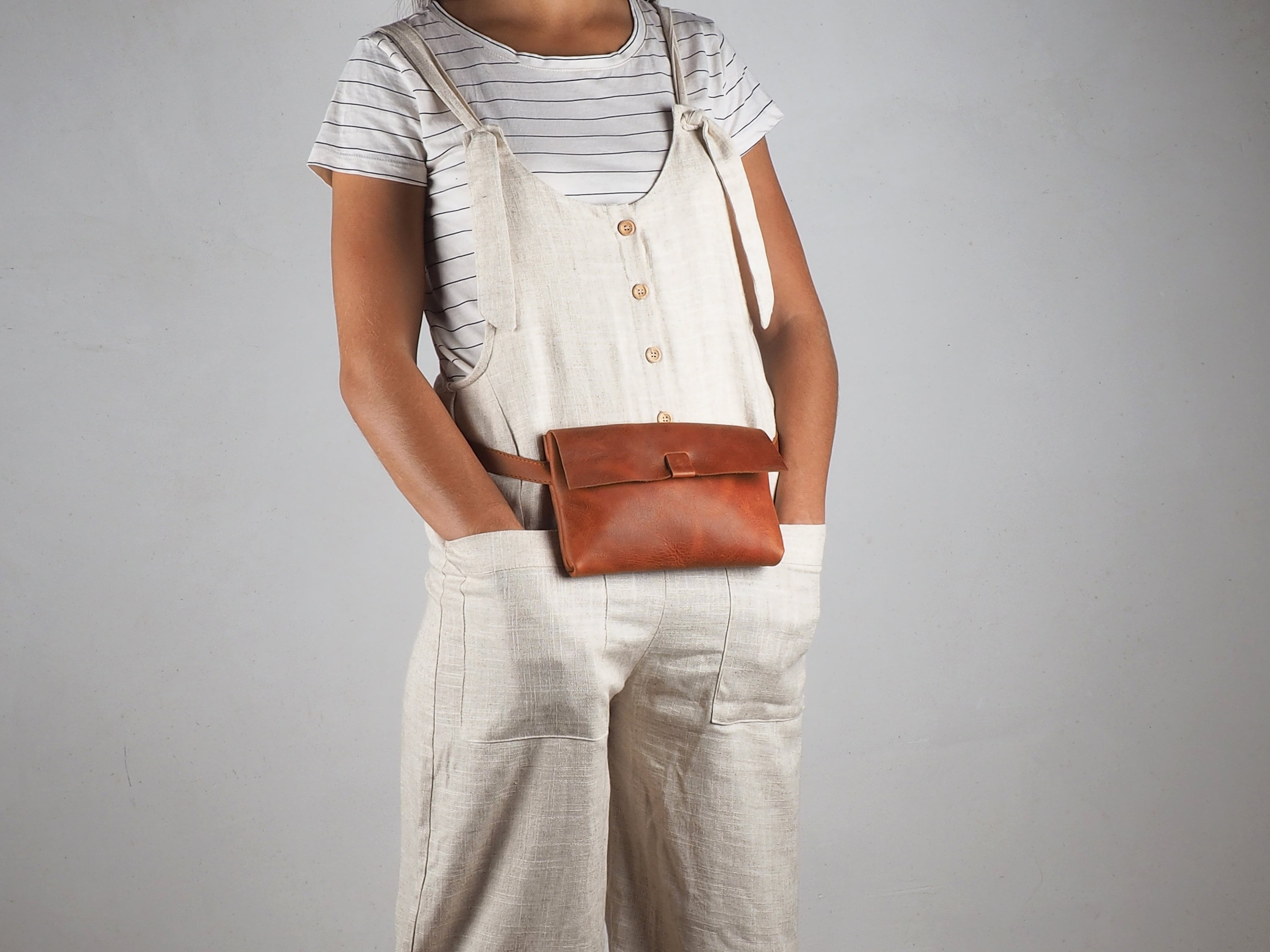 Borsa Shopping Mary in pelle Marrone/Castagno | Acciaio