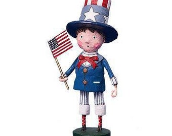 Yankee Doodle Boy Lori Mitchell Figurine
