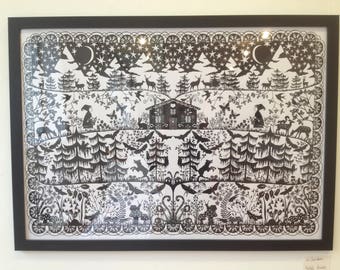 Little Red Riding Hood print