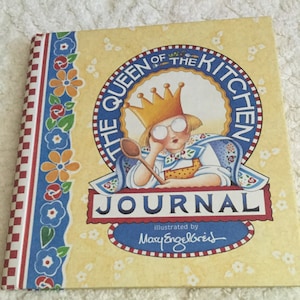 The Queen of the Kitchen Journal - Illustrated by Mary Engelbreit - Unused - Vintage