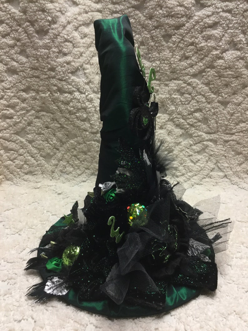 Wicked Cool Witch Hat Decor Piece Handcrafted HALLOWEEN - Etsy