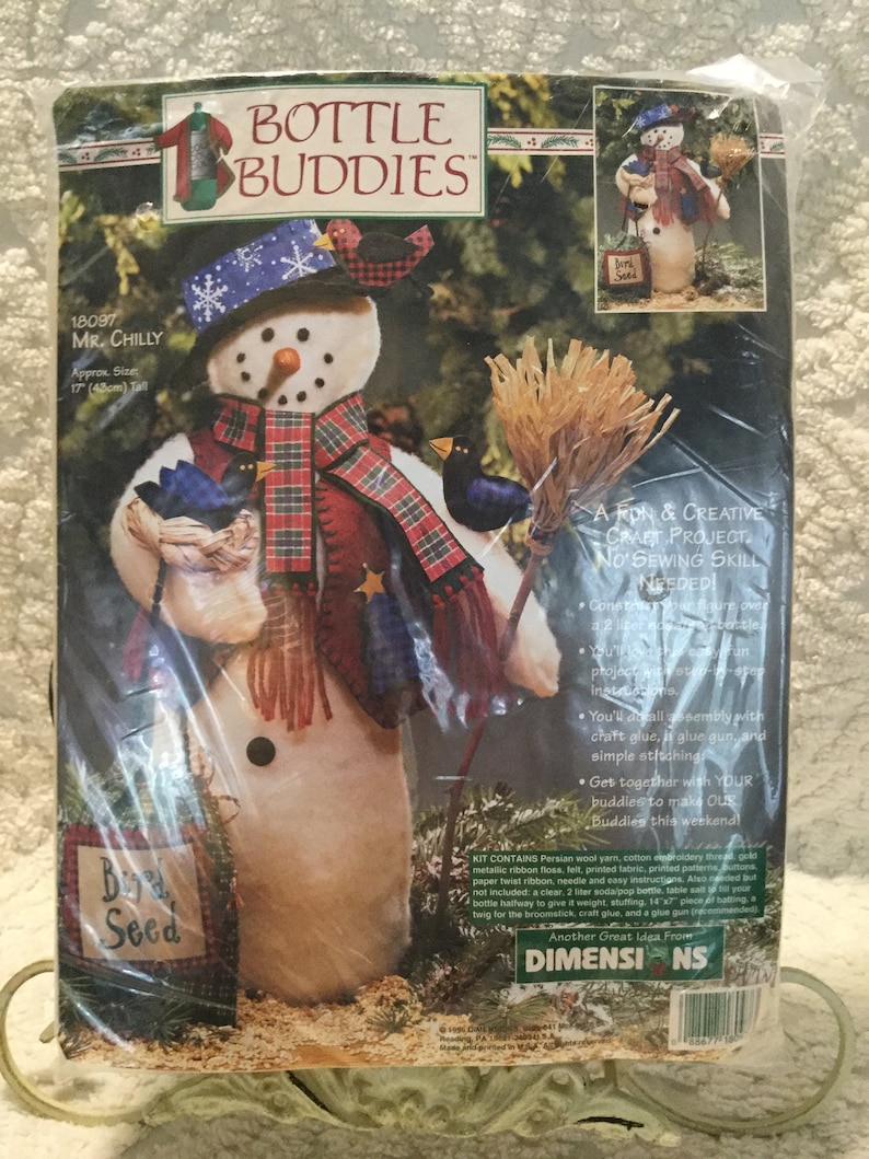 Dimensions Bottle Buddies Kit Chilly Mr