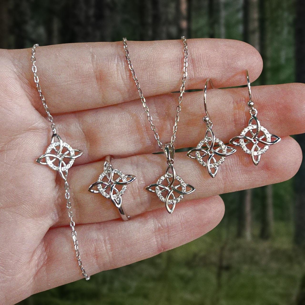 Interlace Necklace - Etsy