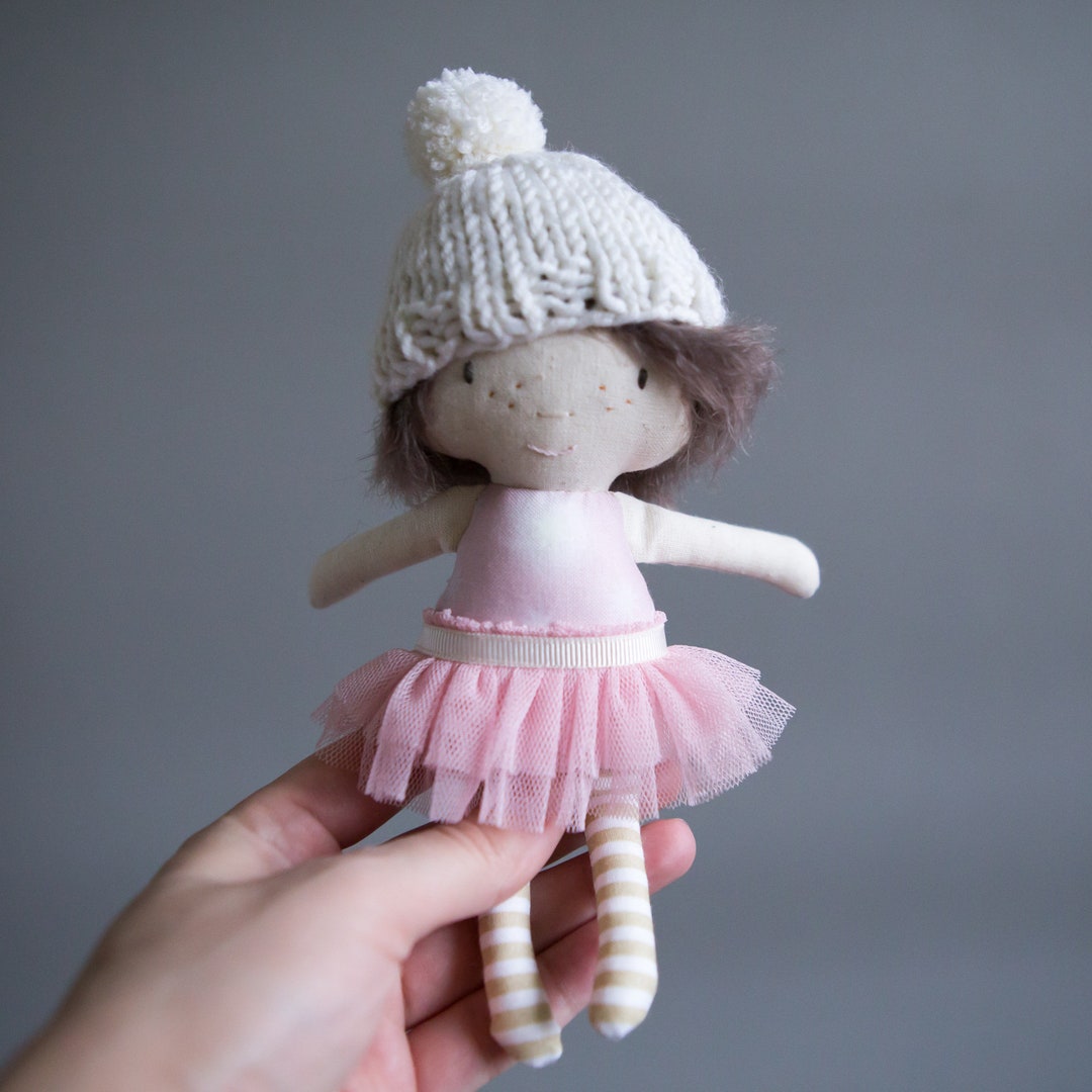 Pocket Doll Modern Rag Doll Heirloomdoll READY TO SHIP - Etsy