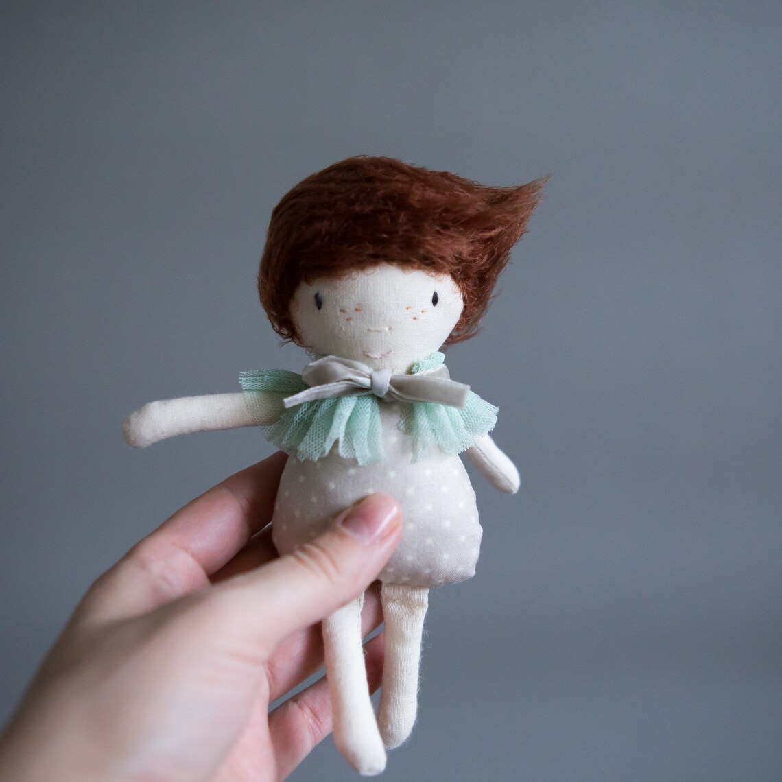 Pocket Doll Modern Rag Doll Heirloomdoll READY TO SHIP - Etsy