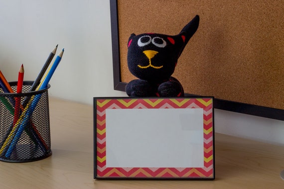 Cat Message Board Desk Accessory For Women Small Dry Erase Cat Message Board Desk Accessory For