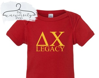 Delta Chi Legacy Outfit | Delta Chi | Fraternity Legacy | Delta Chi Legacy | Future Delta Chi | Fraternity Legacy | Frat Baby Gift