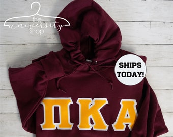 pi kappa alpha stitched letters