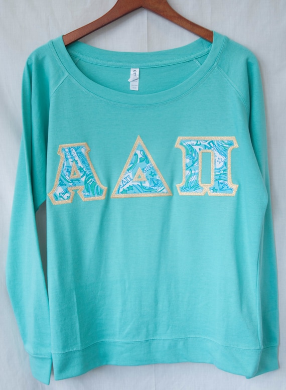 Adpi top letter shirts