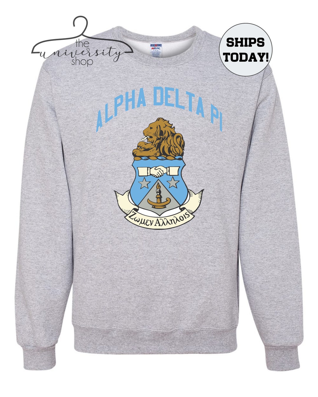Vintage Over Sized Crest Sorority Sweatshirt Fraternity - Etsy Canada