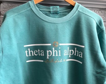 Seafoam Comfort Color Sweatshirt With 