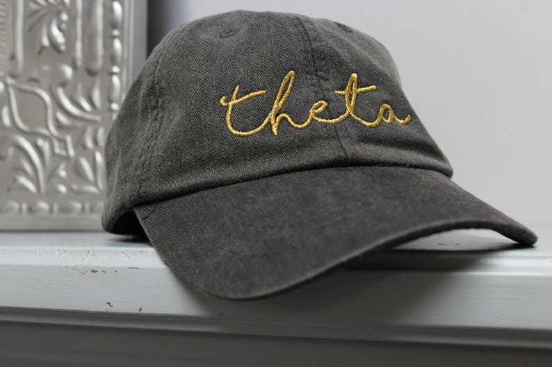 Burgundy Pi Beta Phi Hat Embroidered in White Script