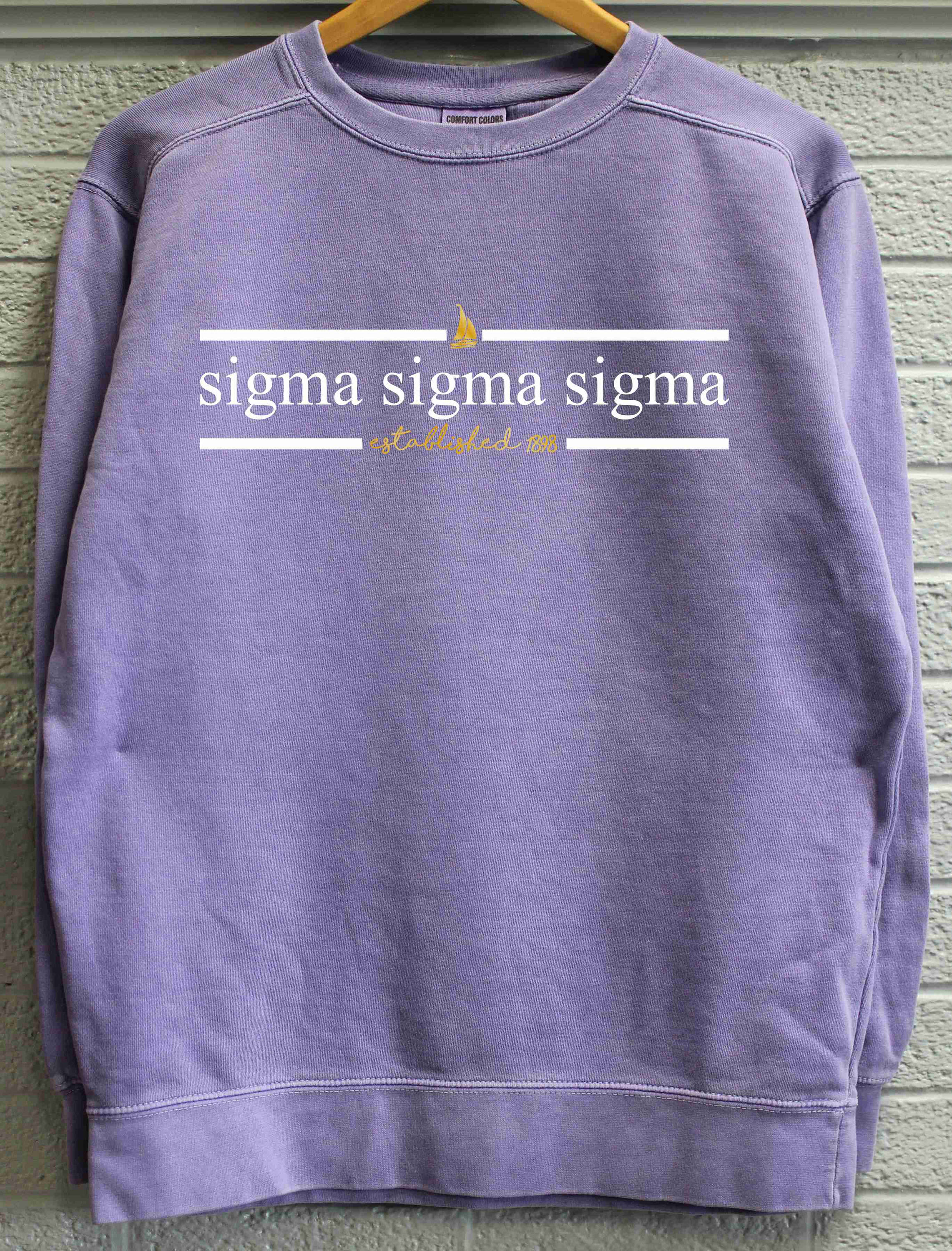 comfort colors sweatshirt design