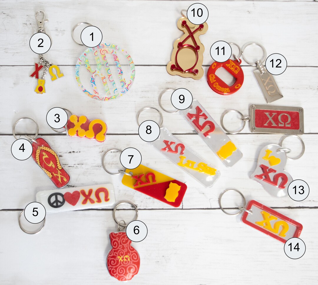 Sorority Keychainschi Omega Sorority Sewn Letters Sorority Sweatshirt