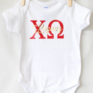 White Legacy Baby Bodysuit