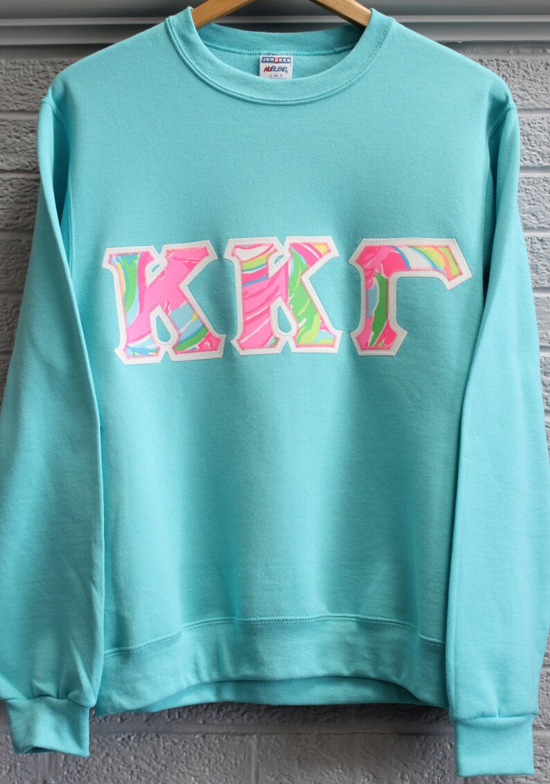 Scuba Blue Sweatshirt With Fabric 375c on Glitter Etsy